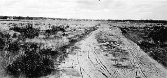 Фото 1924 года. Место будущего парка