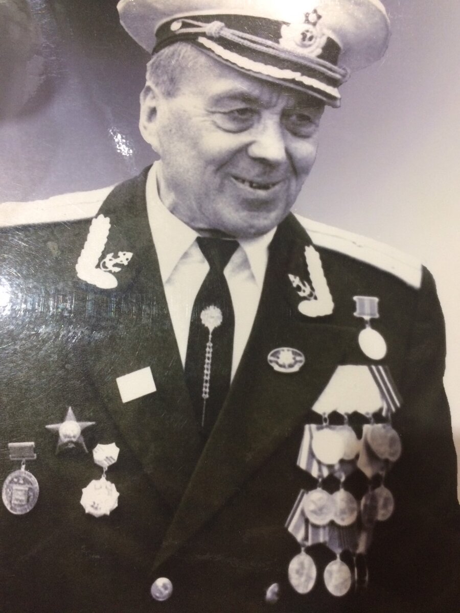 Мой дедушка Михаил Федорович Катышев. Капитан Балтийского военно-морского флота