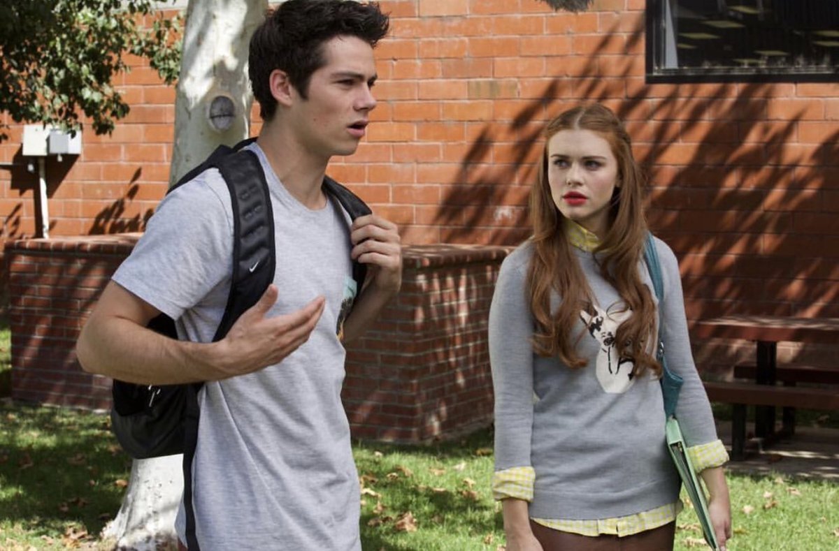 Стайлз и Лидия, сериал "Волчонок" Источник: Яндекс-картинки