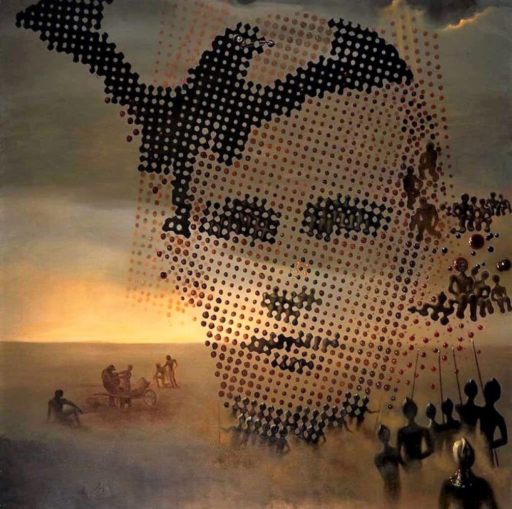 «Портрет моего мёртвого брата», Сальвадор Дали, 1963 год.