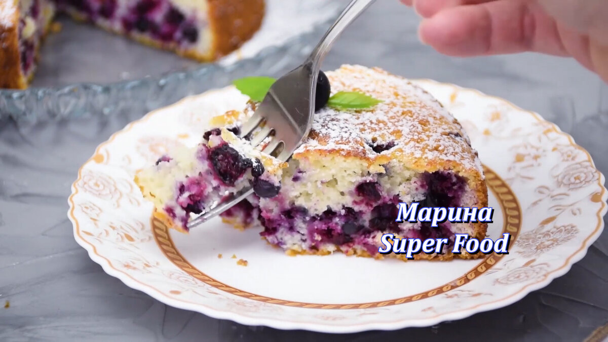 Воздушный Манник на кефире с ягодами | Марина Super Food | Дзен