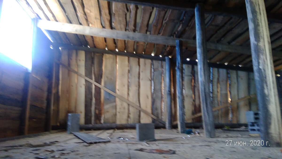 Второй этаж клети