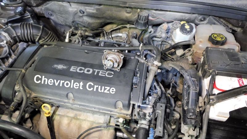 Замена термостата Chevrolet Cruze J300