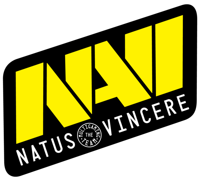 Логотип украинской киберспортивной организации "Natus Vincere".