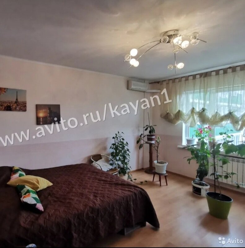 Авито. В окне видна зеленая стена 