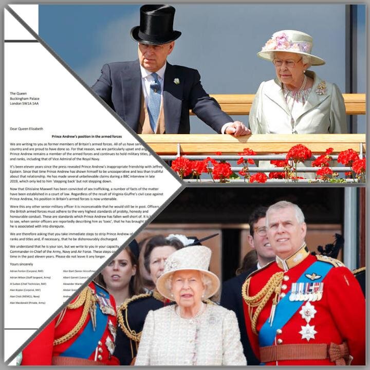 Ветераны пишут письмо королеве с требованием лишить принца Эндрю воинских званий