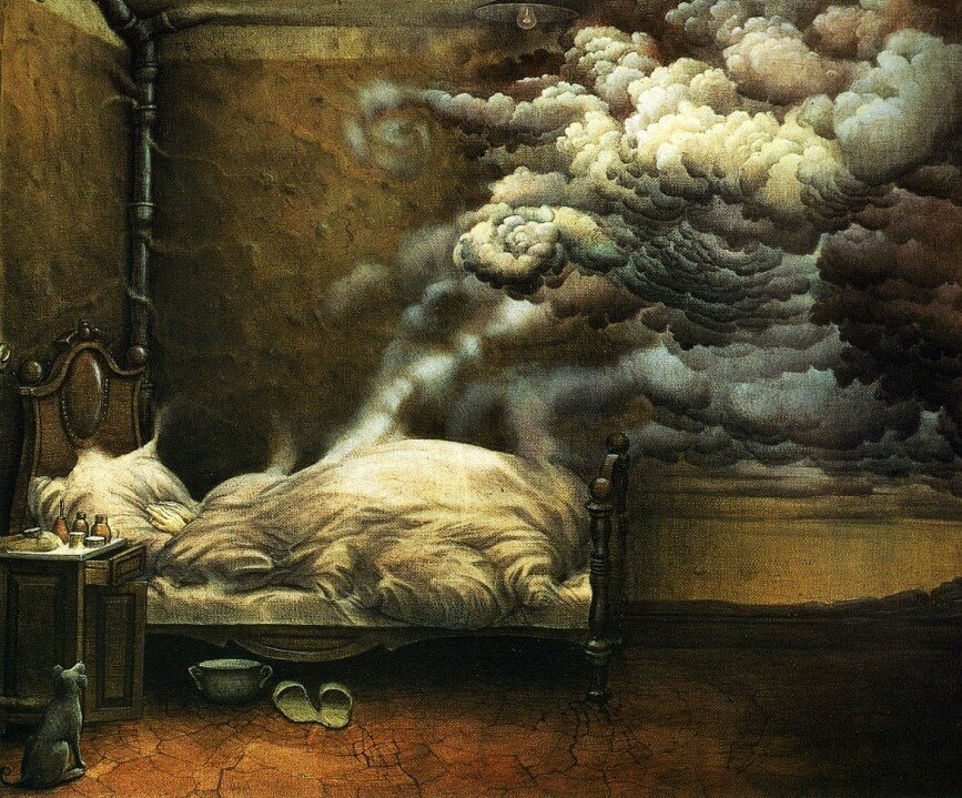 Художник Яцек Йерка. Сон.