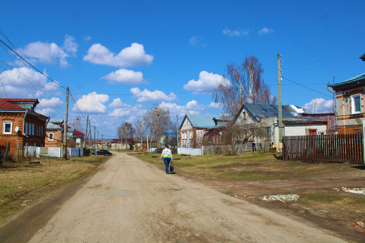 Красный Ватрас, Нижегородское село с богатой историей. Здесь много  старинных домов, а люди занимались выделкой шкур | Под зонтиком | Дзен