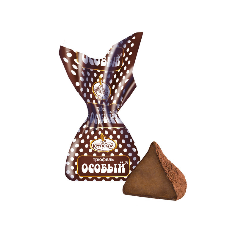 Шоколадные конфеты Кондитерская фабрика имени Н.К. Крупской Трюфель "Особый"