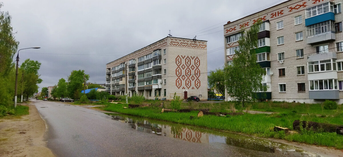 Улица Ленина в Звенигово. 18 мая 2022 года