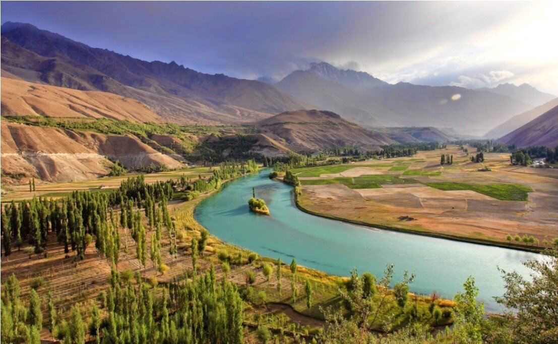 Вид предгорий Гималаев. Фото из интернета