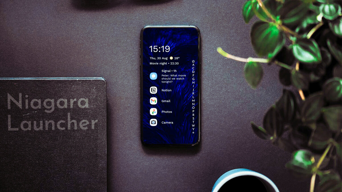 Вас приветствует Niagara Launcher!