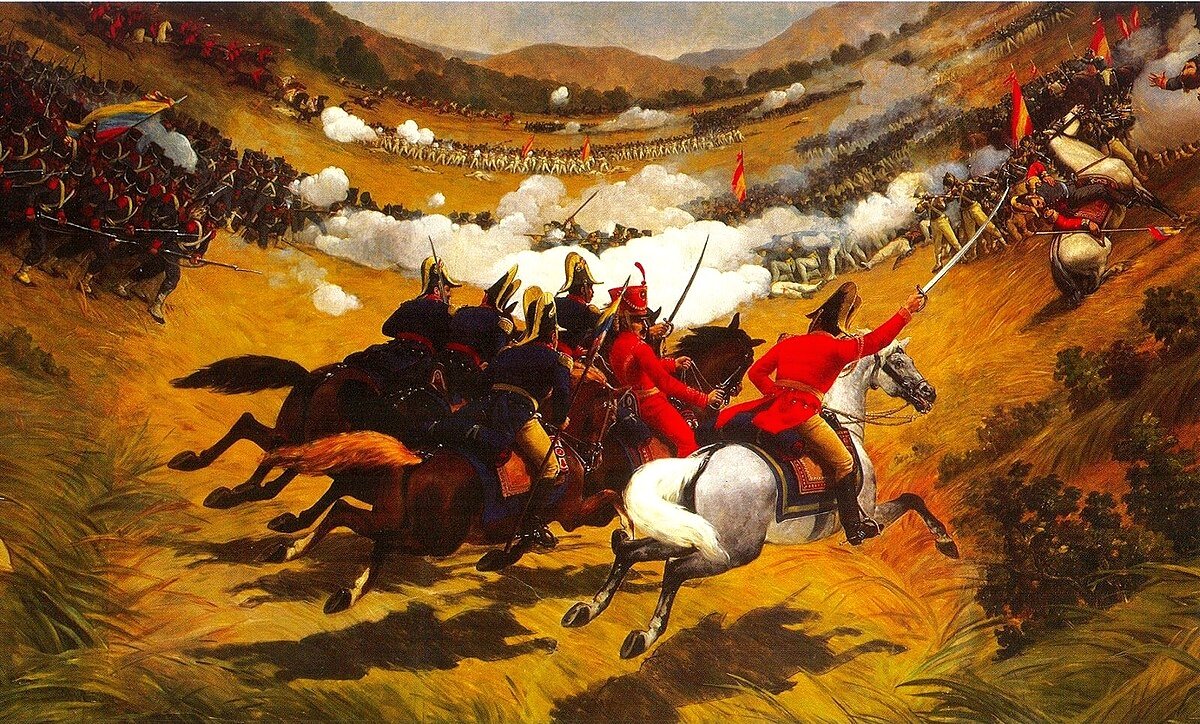 Битва при Карабобо. Источник изображения wikimedia.commons