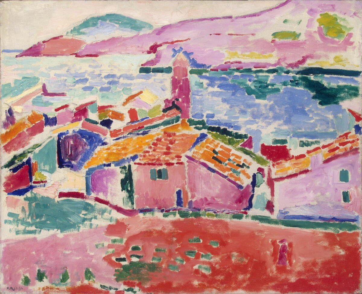 Матисс, Анри. 1869-1954
Вид Коллиура
Франция, около 1905 г.