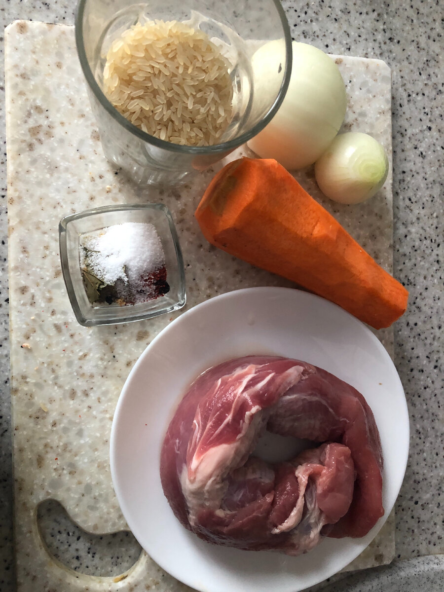 Подготовили все ингредиенты. 