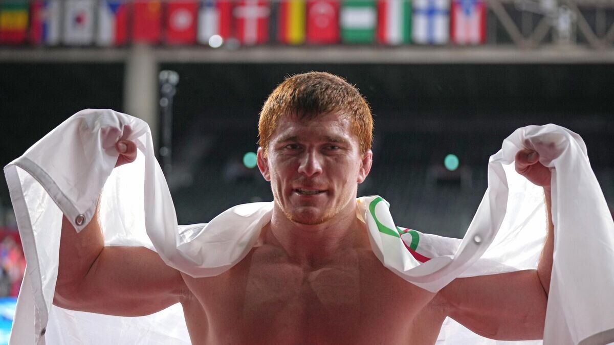    Российский спортсмен, член сборной России (команда ОКР) Муса Евлоев© РИА Новости / Владимир Песня