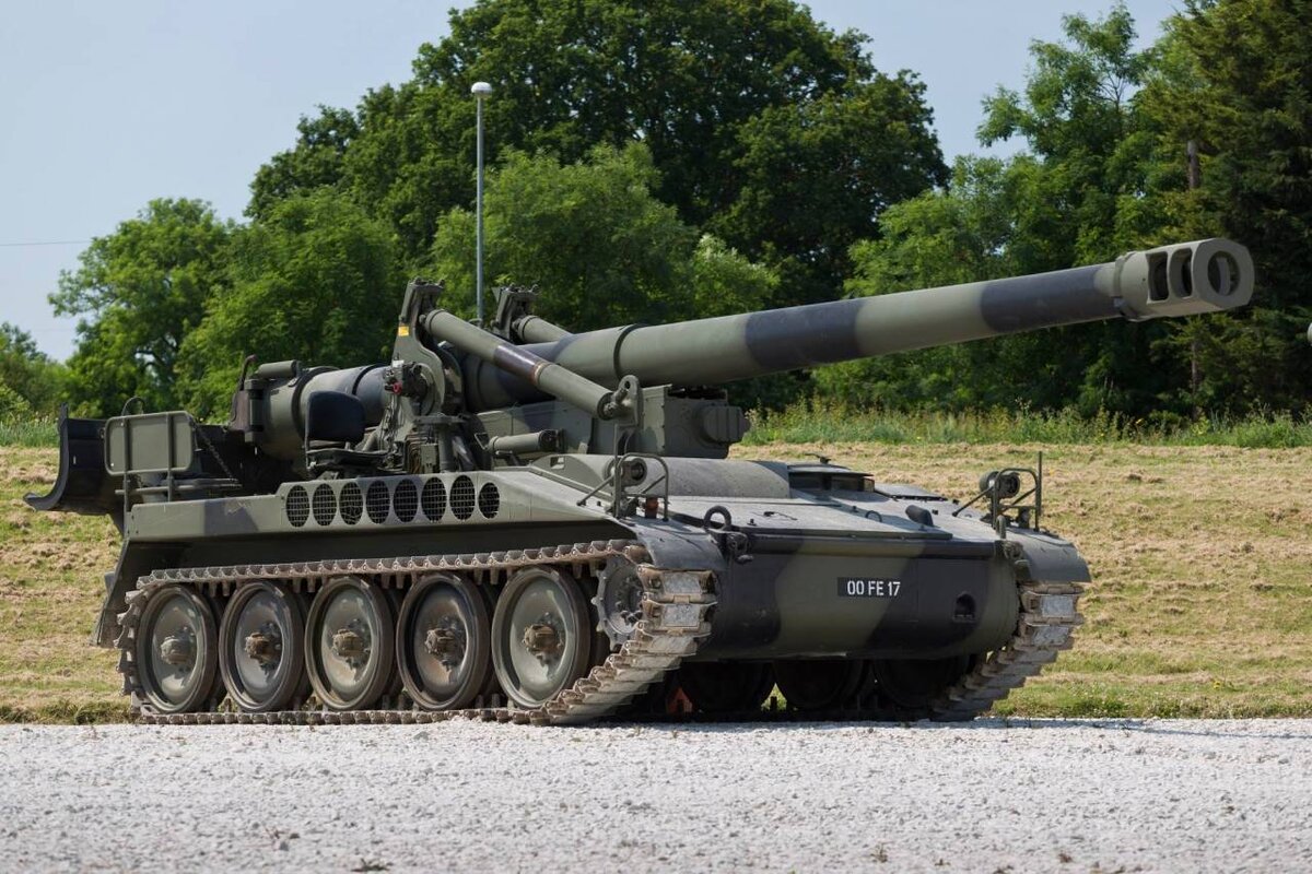 САУ М110 армии США
