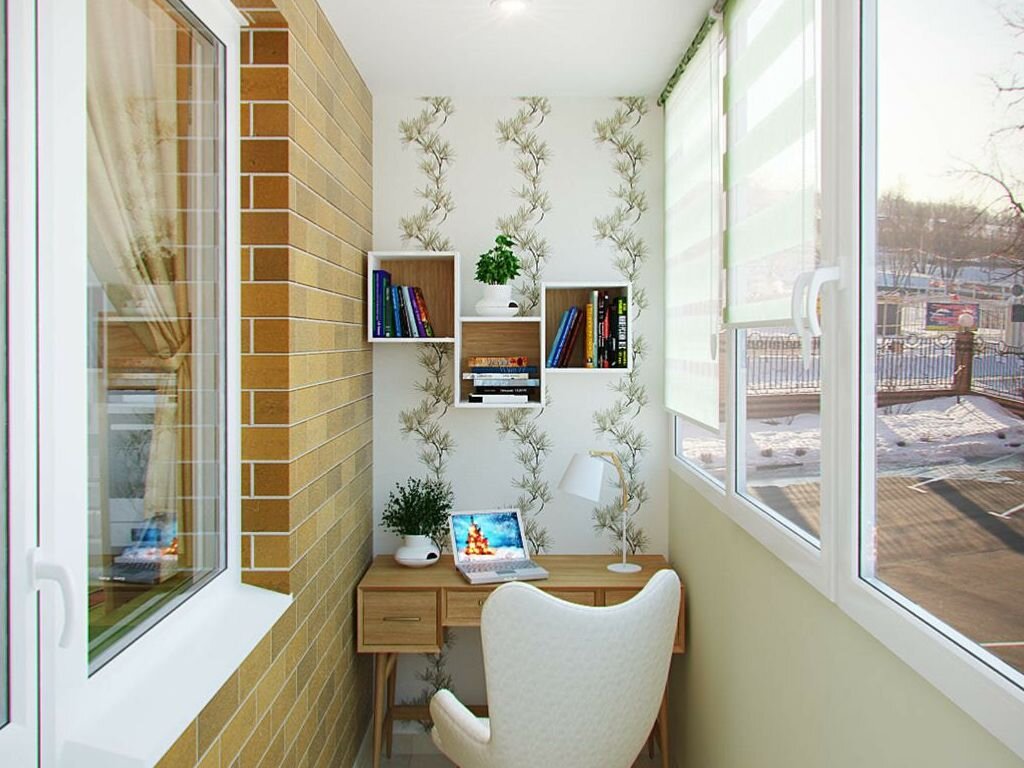 отделка утепленной лоджии. дизайн балкона. утепление лоджии. балкон под ключ макет. маленький балкон.