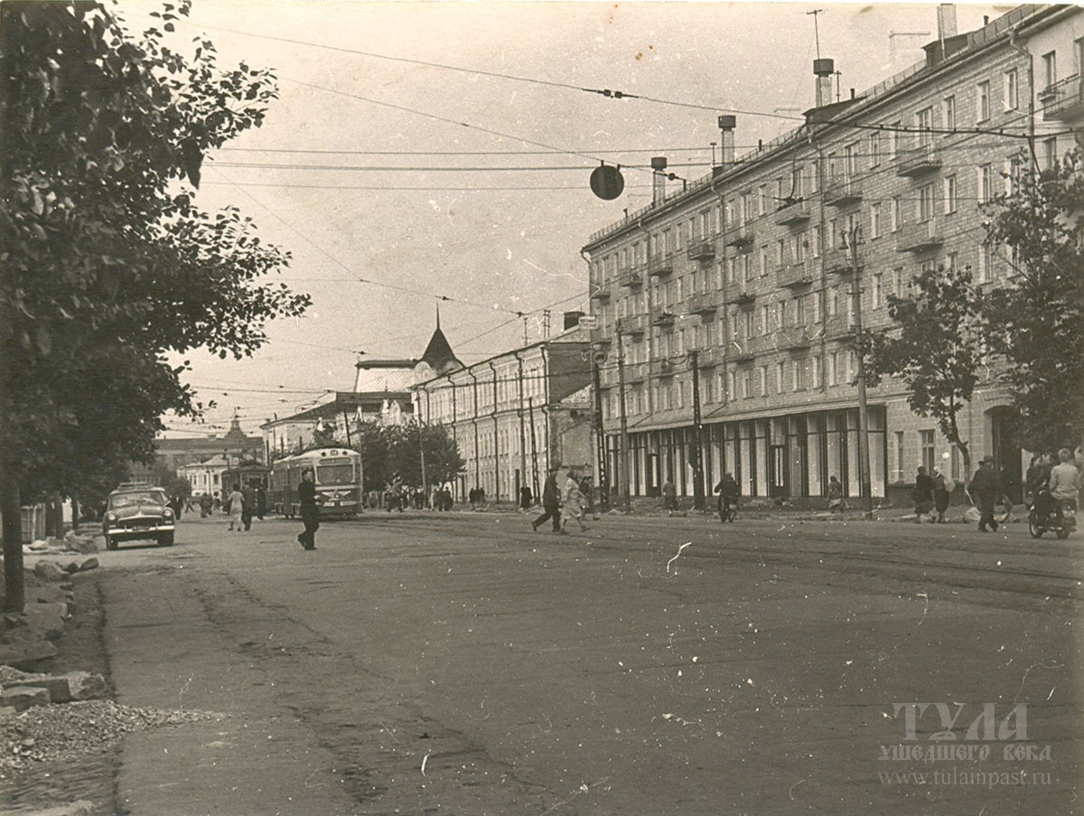 Тула 60. Тула в 60е улица Октябрьская. Тула в 60е Заречье. Тула в 60-е годы. Советская дом 60 Тула.