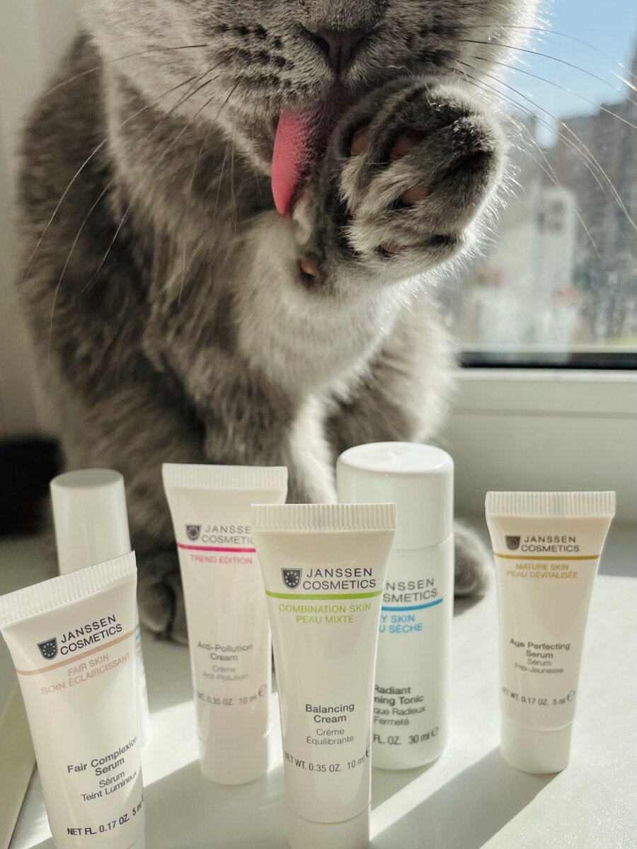 Оригинальный размер кремов  Janssen Cosmetics в travel-формате 5-15 мл