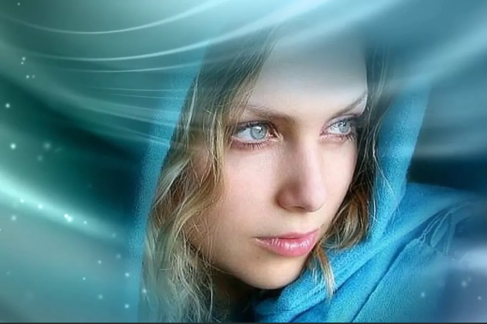 Картинка взгляд девушки