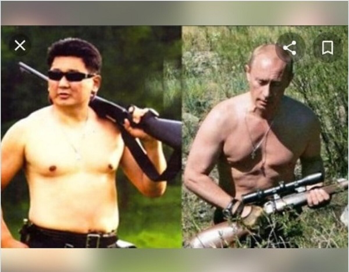 Ухнаагийн Хурэлсух копирует своего кумира