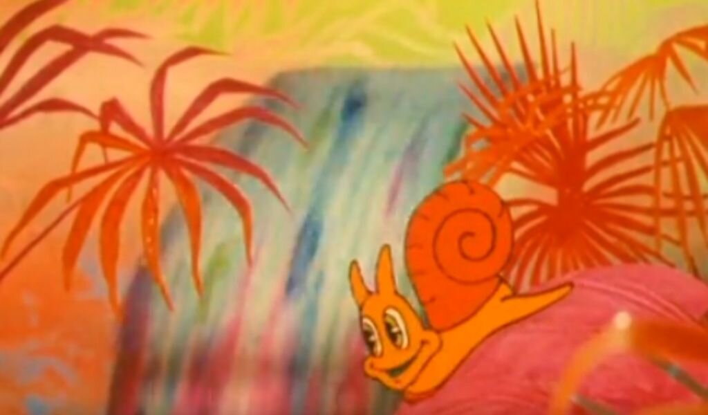 Кадр из мультфильма "Крошка Енот", "мастерски" обработанный автором 