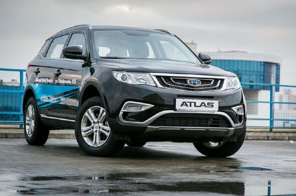 Geely Atlas - флагманская модель. Фото с сервиса Яндекс.Картинки