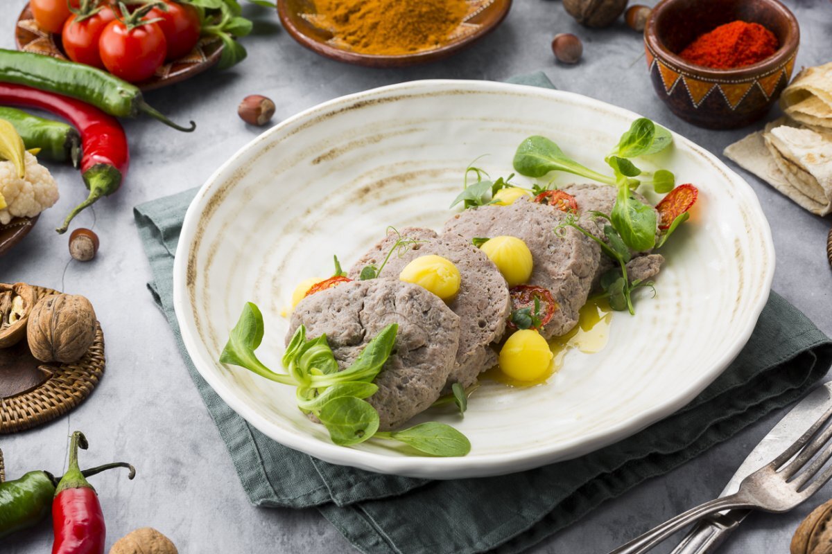 Кюфта - мясное суфле из говядины