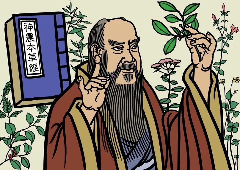 Шэнь-нун Китайский правитель. Фото взято из открытых источников.