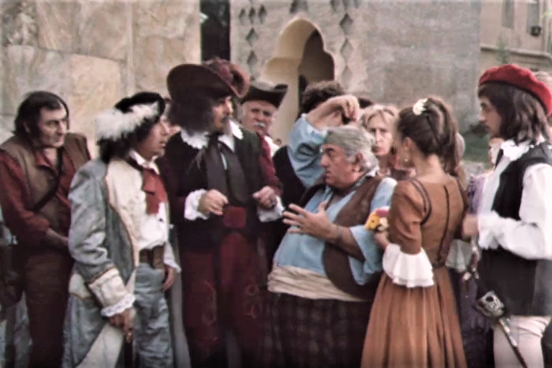 Кадр из телефильма "Проделки Скапена" (1984)