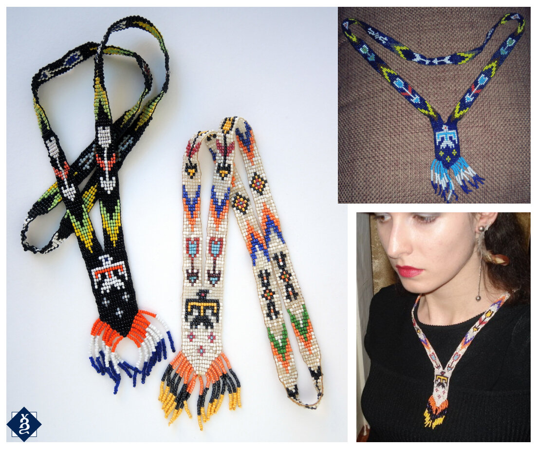 И перо в ухе я тоже носила, правда.