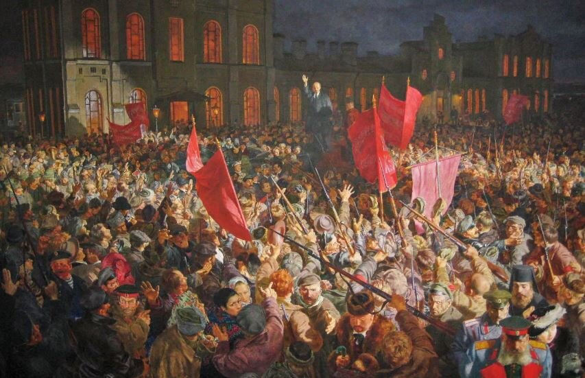 1917 год (иллюстрация из открытых источников)