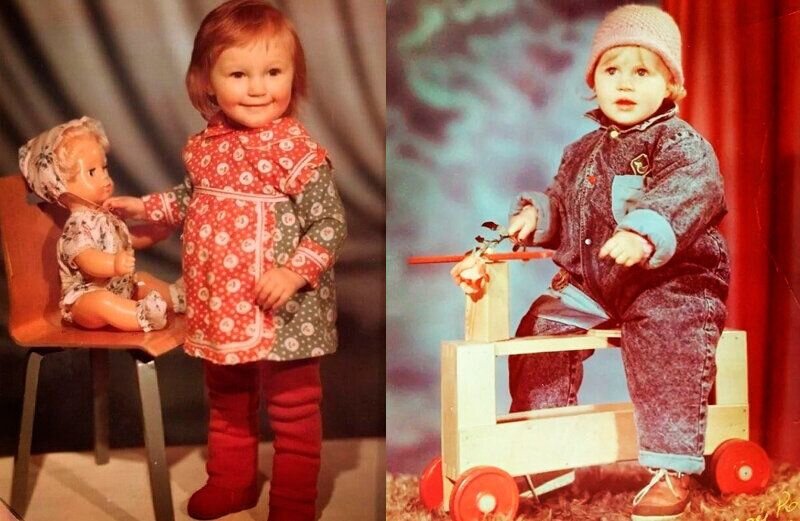 Фото с игрушками из фотоателье