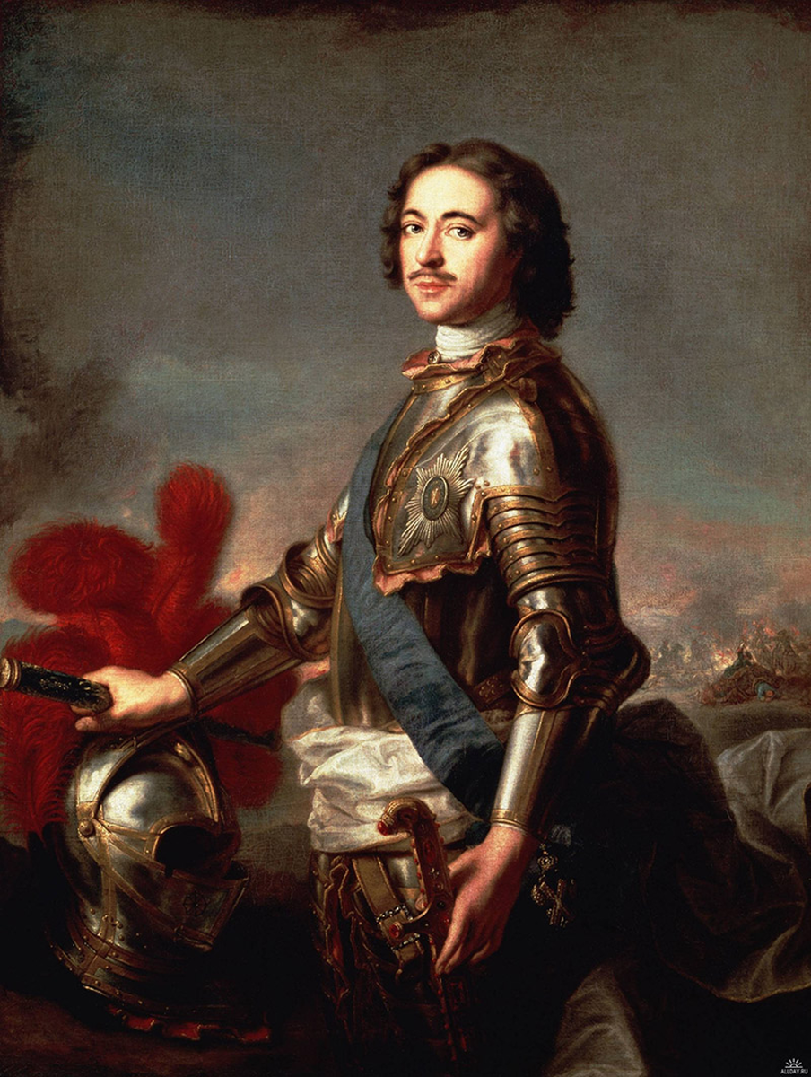 Портрет Петра Первого. Жан-Марк Натье, 1717 г.