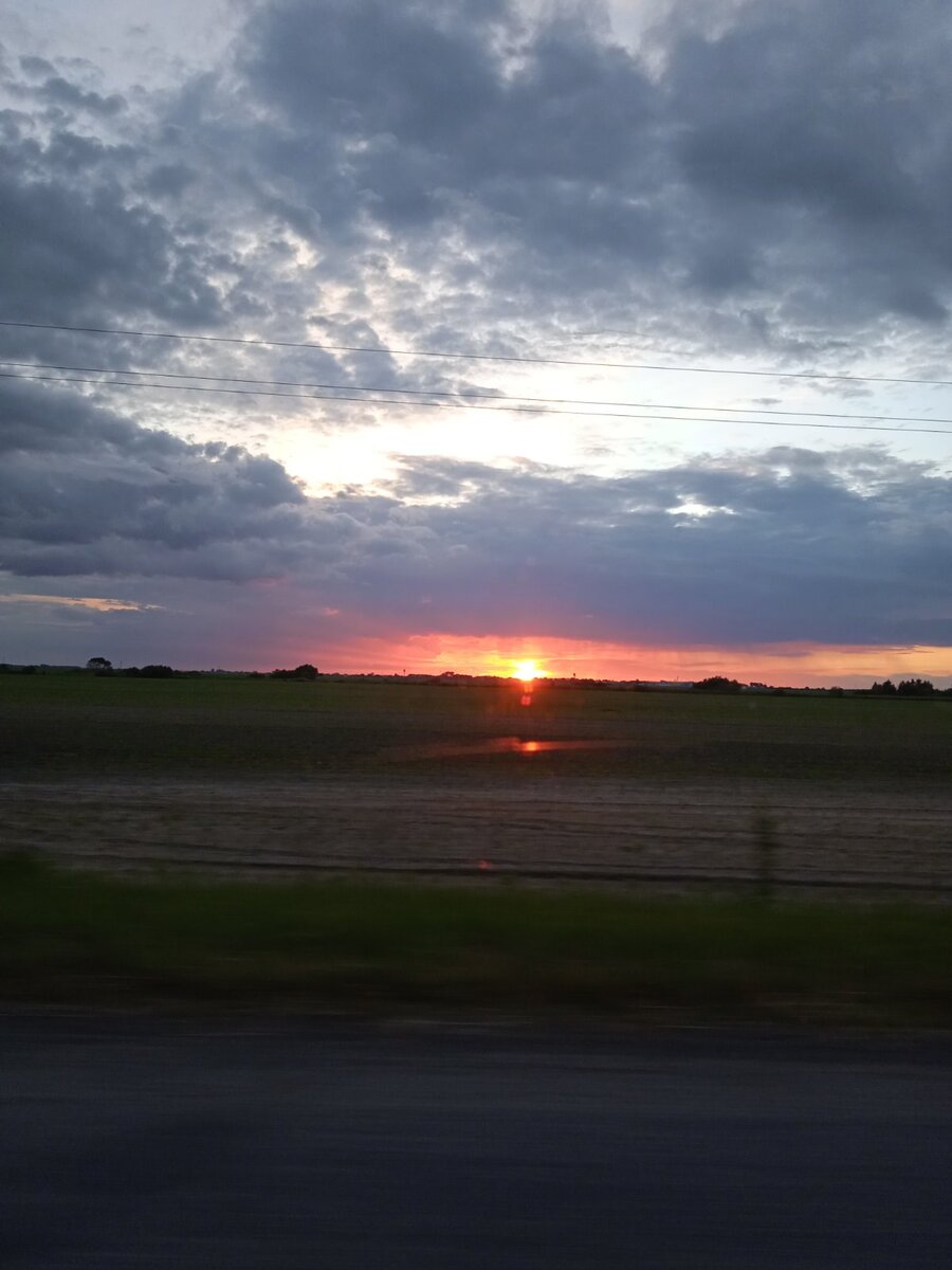 Фото. Закат.