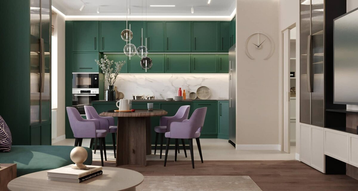 Дизайн и ремонт квартиры 138 кв. м в ЖК «Город на реке Тушино-2018»