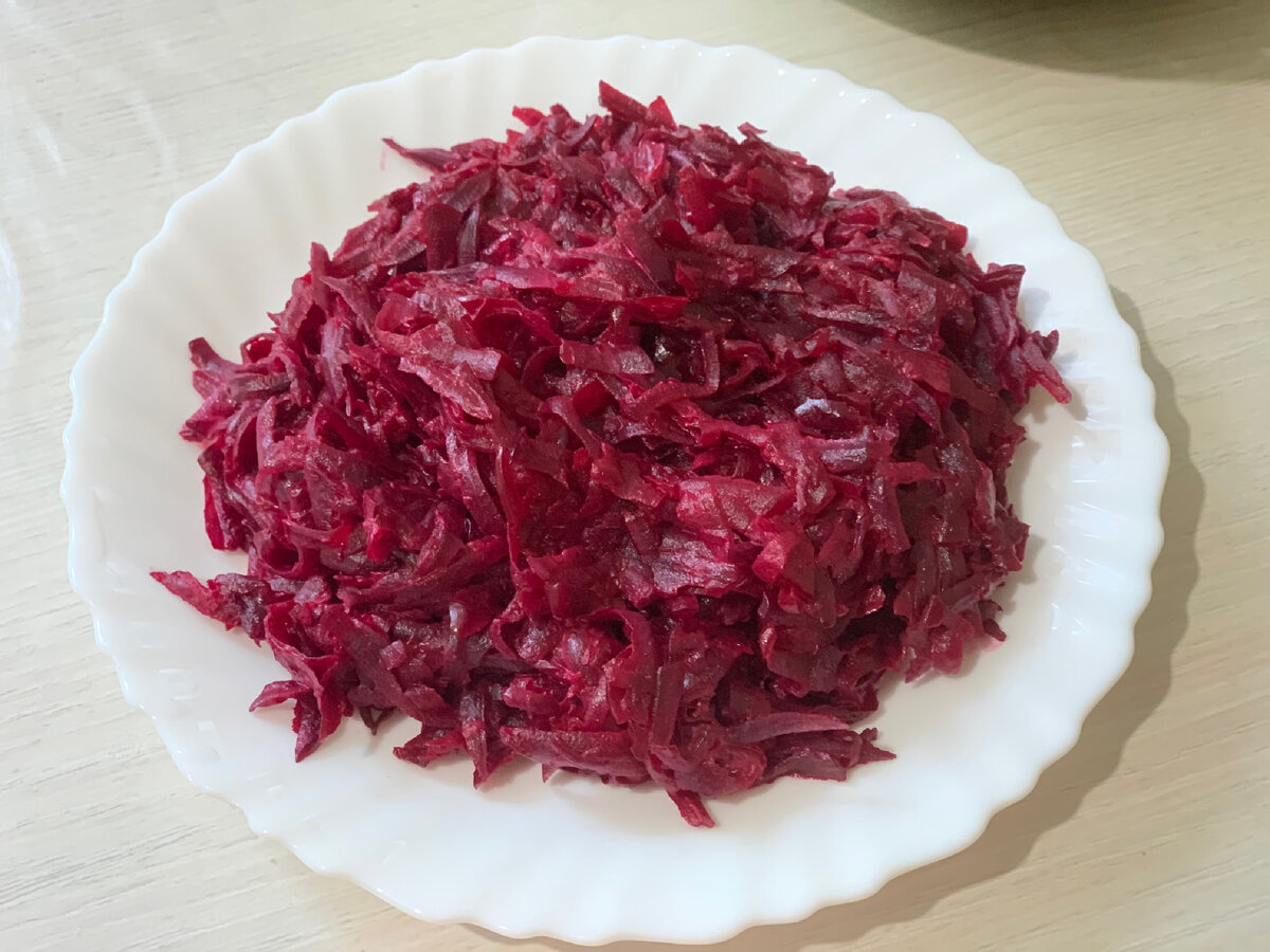 рецепты салатов с красной свеклой фото