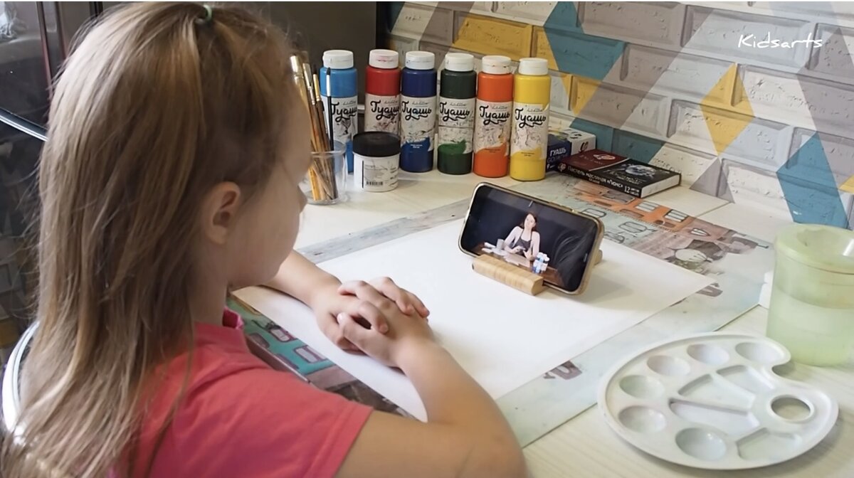 Рисование с Kidsarts. Онлайн уроки на сайте www.kidsarts.ru