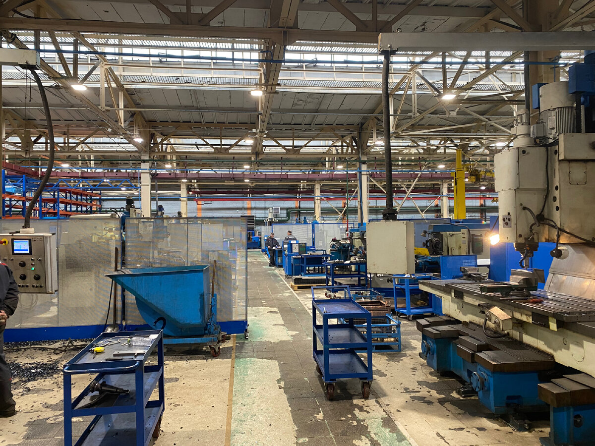В одном из цехов