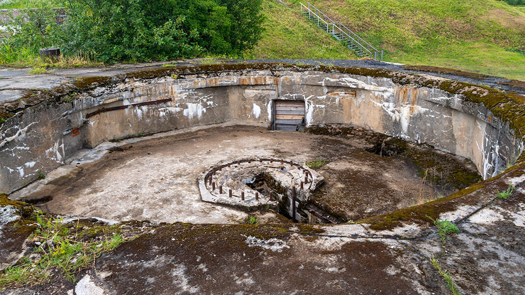 Остатки сооружений форта