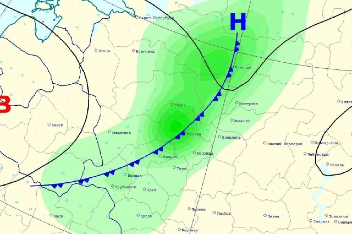    В воскресенье ожидается резкое ухудшение погоды в Тверской области