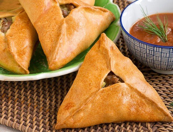 Эчпочмаки.