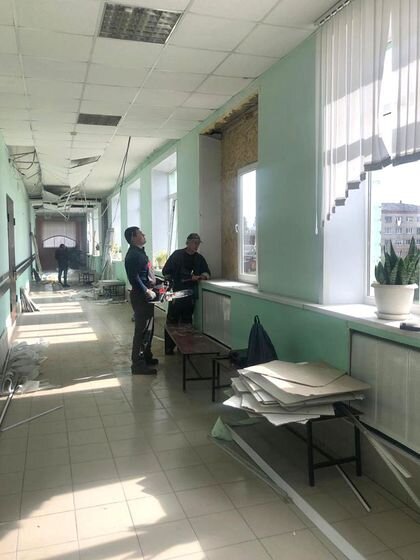    Устранение последствий урагана в Курске Телеграм-канал Романа Старовойта