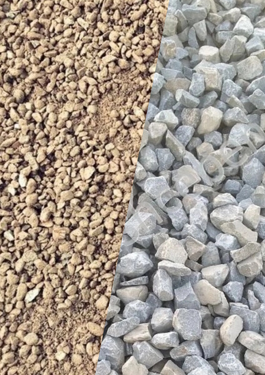 ЩАС  vs щебень