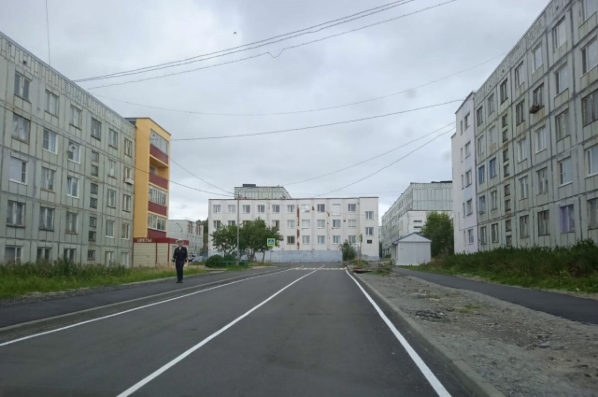    В Мурманской области уложили около 500 тыс. кв. метров асфальта