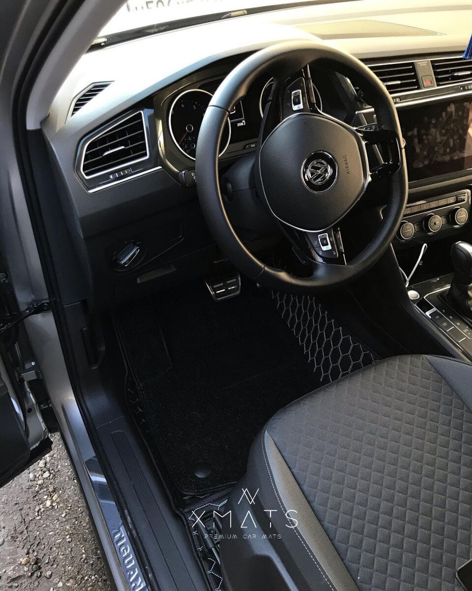 Коврики из экокожи на Volkswagen Tiguan 2