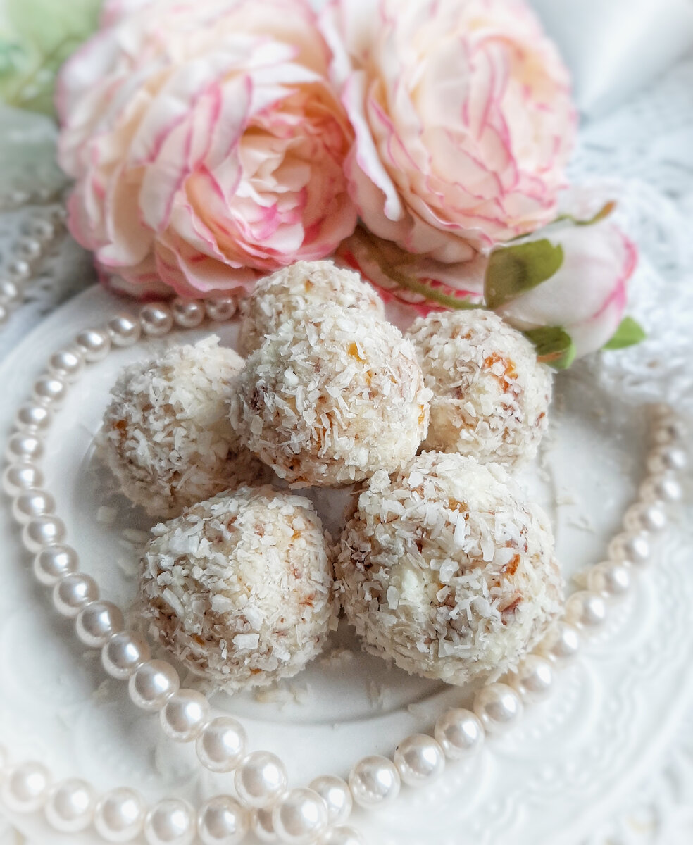 Сливочные пп конфеты с миндалём и курагой 🍬 | ПП Рецепты для Здорового  питания | Дзен