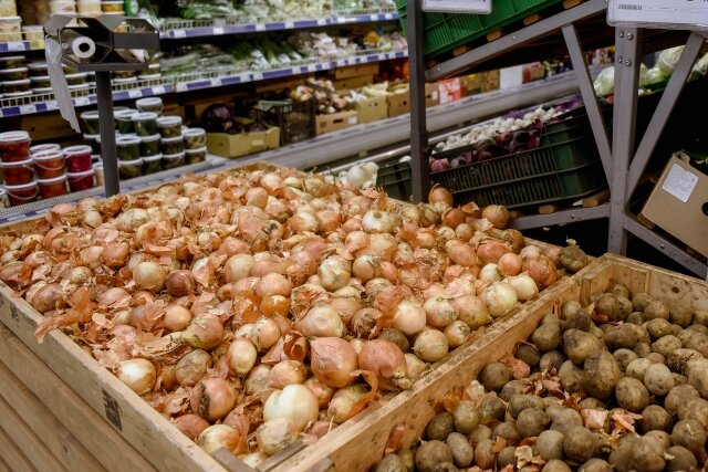    Овощной отдел в супермаркете Дарья Антонова (с) ИА REGNUM