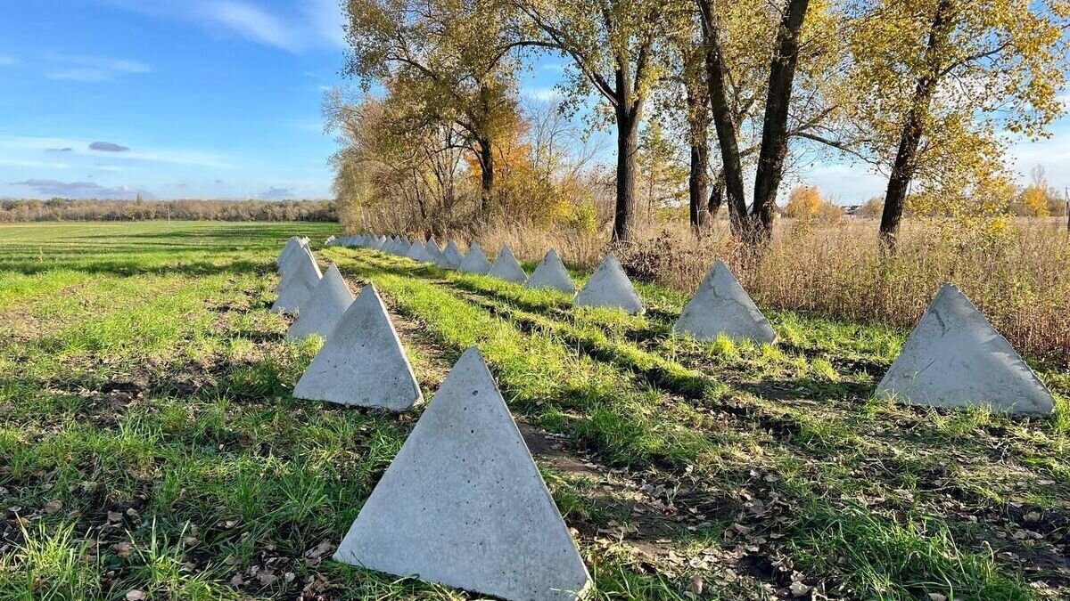    В районах Белгородской области приступили к установке защитных сооружений© РИА Новости / Пресс-служба губернатора Белгородской области